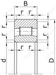 Подшипник 6-32416 Л