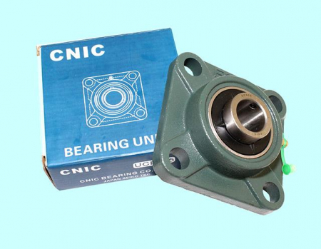 Подшипниковый Узел UCF306 (подшипник UC306 во фланцевом квадратном корпусе) "CNIC"