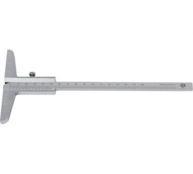 Штангенглубиномер 0- 150мм ШГ-150, цена деления 0.05, моноблок "TLX" (210-520C)