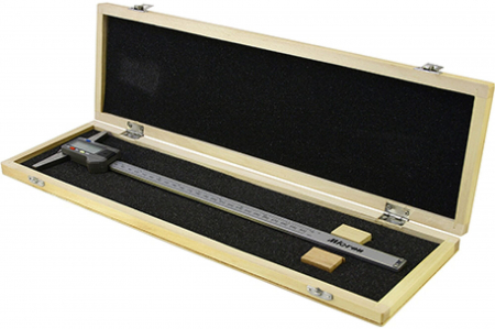 Штангенглубиномер ШГ 1000мм 0.01 электронный с толщиномером МИК