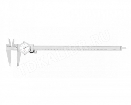 Штангенциркуль ШЦК-1-300 0,01 с круг. шкалой губ. 50мм SHAHE