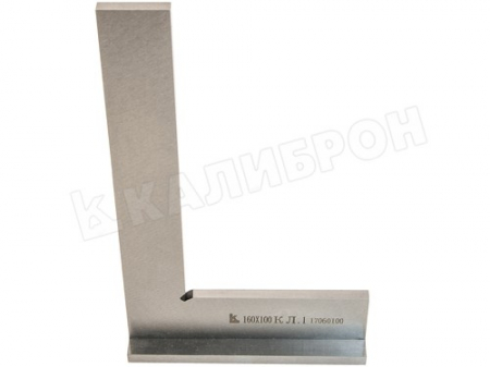 Угольник поверочный УШ 160х100 кл.1 (ГРСИ №78345-20) КЛБ